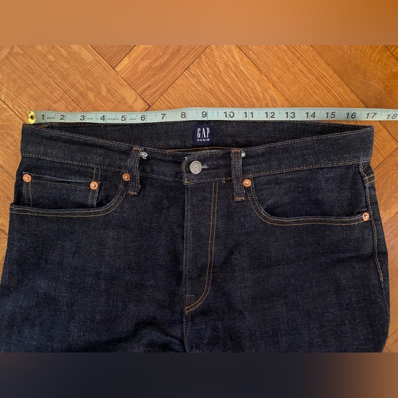 Gap 1969 Kaihara Japanese Selvedge Denim Straight Athletic Fit (Msr 34x34) EUC! - Picture 6 of 11